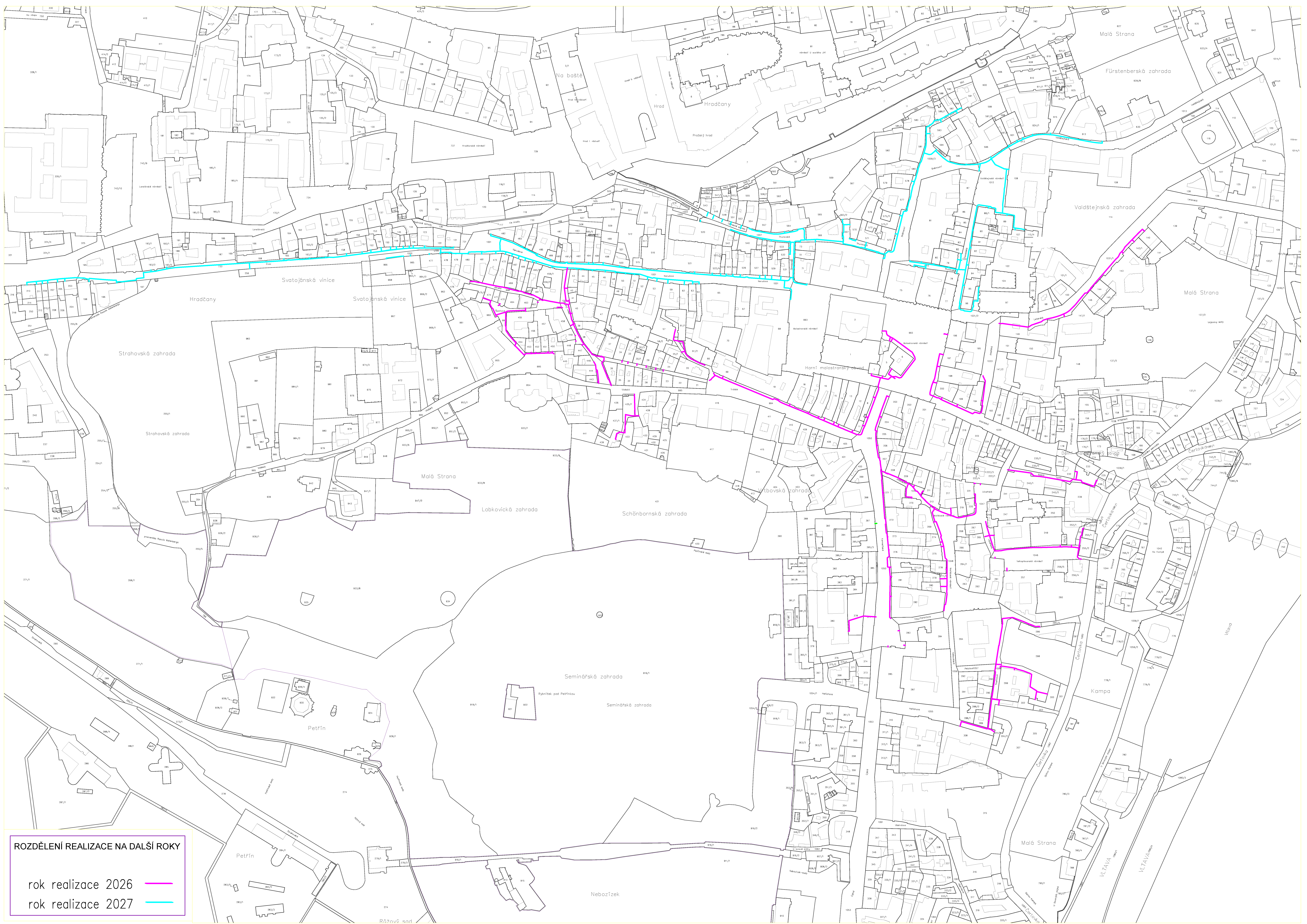 Schéma etap výstavby (ilustrační)